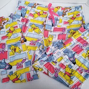 Plus Size DISNEY Winnie the Pooh & Friends Lounge Pants Sleepwear 2X Pockets